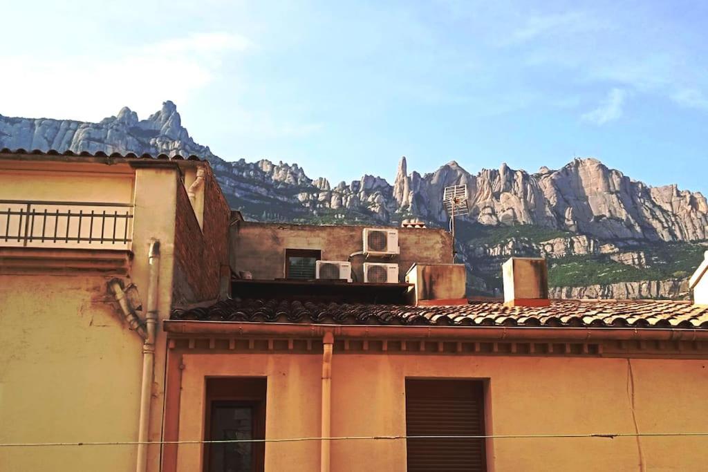 Monistrol de MontserratPiso Con Desayuno Incluido Y Vistas A La Montana.公寓 外观 照片